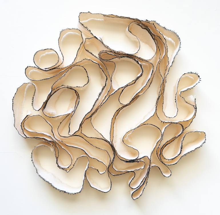 Original 3d Sculpture Abstract Painting by Stef Shock