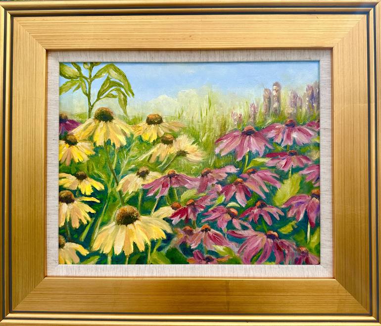 Original Fine Art Garden Painting by Svetlana Smorodinova