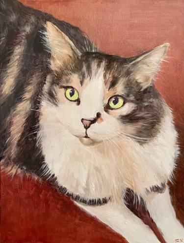 Original Fine Art Animal Painting by Svetlana Smorodinova