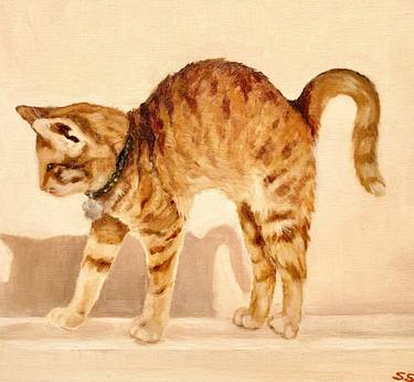 Original Fine Art Animal Painting by Svetlana Smorodinova