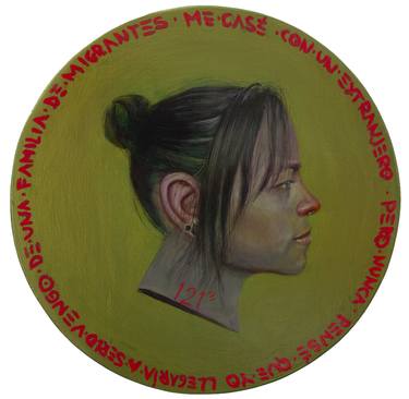 Original Contemporary People Mixed Media by Natasha Lelenco