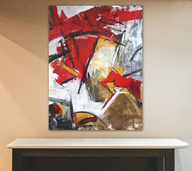 Original Abstract Painting by Stephen Cox