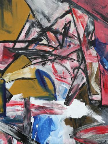 Original Abstract Expressionism Abstract Paintings by Stephen Cox