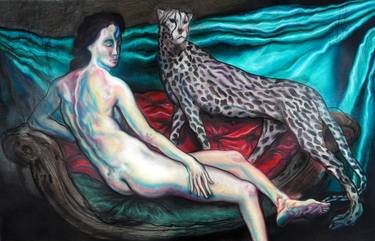 Print of Fine Art Erotic Drawings by Diego Ponce