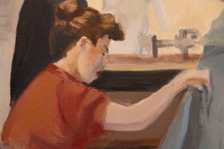 Original Figurative Fashion Painting by Paul Scaturro