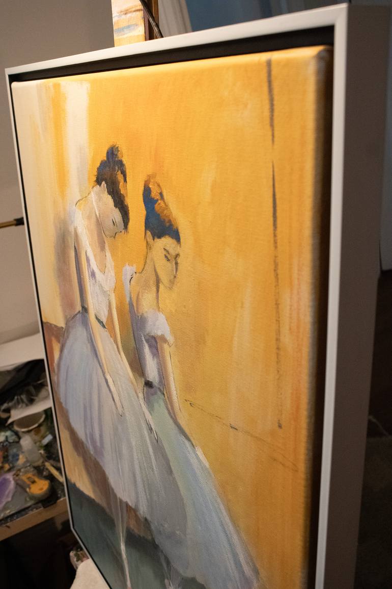 Original Impressionism People Painting by Paul Scaturro
