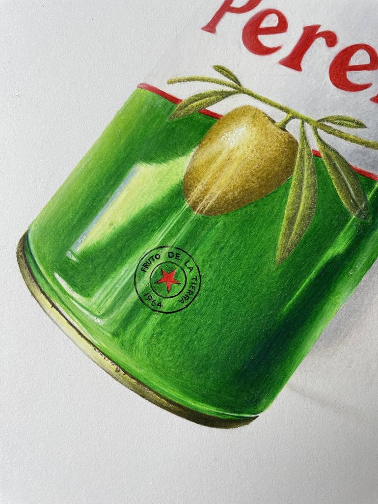 Original Photorealism Food Drawing by Amy Miles