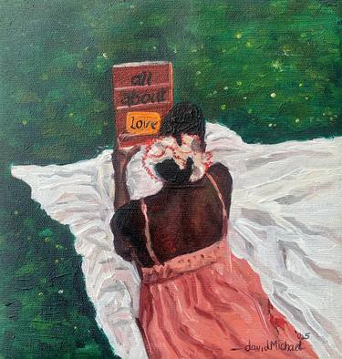Original Realism Love Painting by David Michael