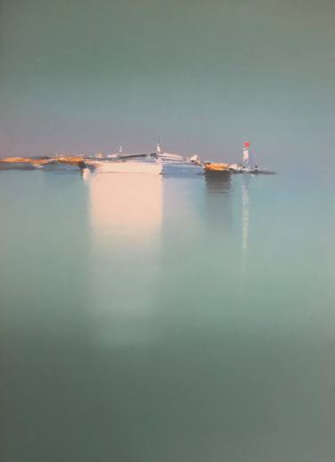 Original Modern Seascape Printmaking by Pierre Doutreleau