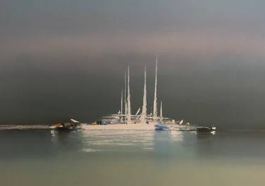 Sailboats in St. Marie de la mer / L10020 thumb