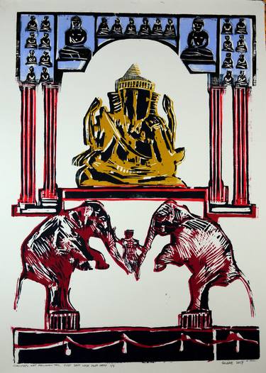 Elephants Get Religion Too, Just Don't Lose Your Head - Limited Edition 1 of 5 thumb