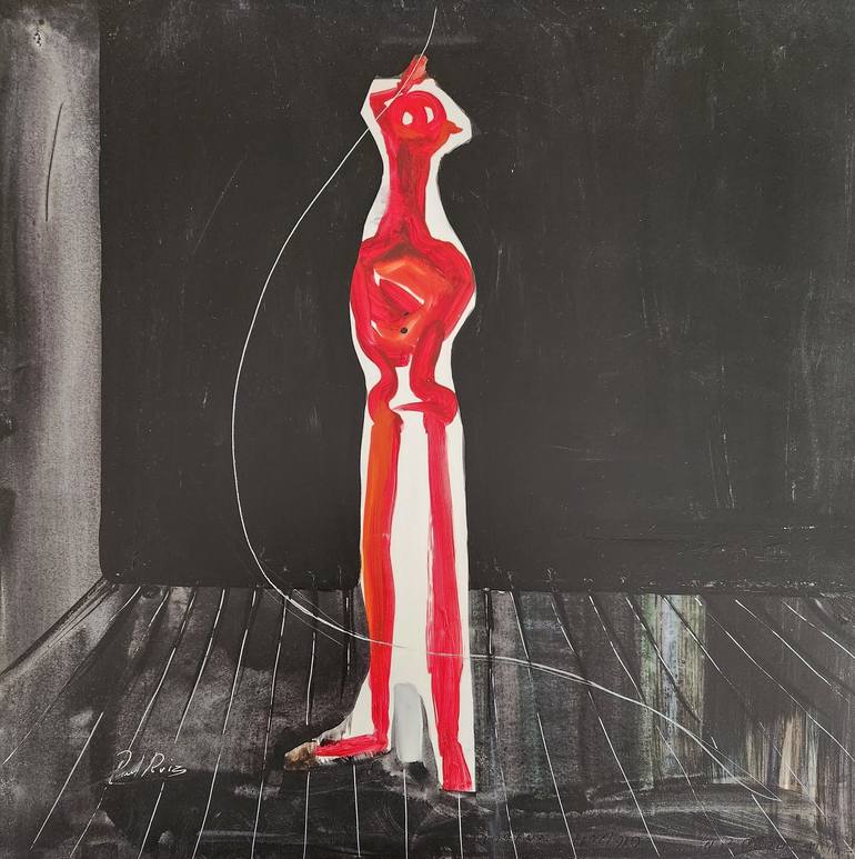 Original Figurative Fantasy Painting by Paul Ruiz Neira