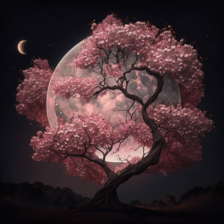 Original Illustration Botanic Digital by Jonathan Rudman