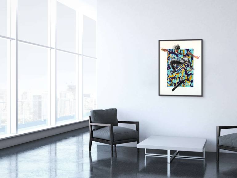 Original Street Art Sports Mixed Media by Darren Mcstay