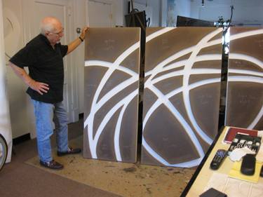 Original Abstract Sculpture by Ralf Broughton