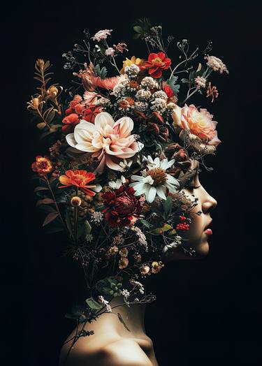 Surreal Floral Touch - Surrealist Collage thumb