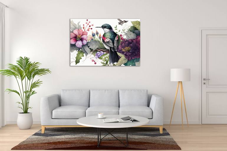 Original Abstract Nature Painting by Naleeff Brian
