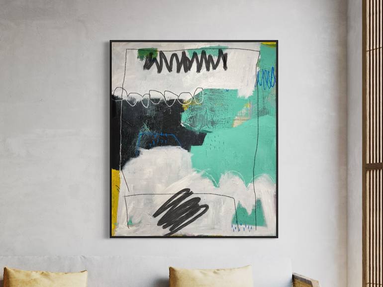 Original Abstract Painting by Ethan Robertson