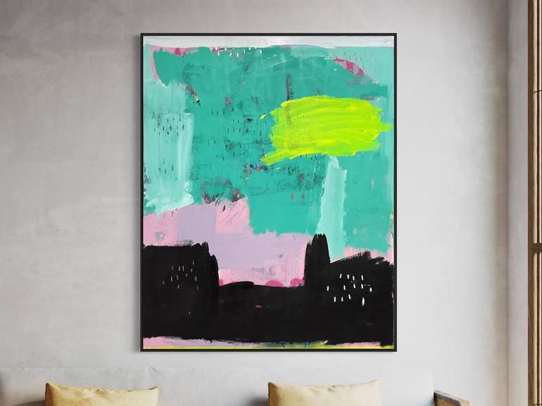 Original Abstract Painting by Ethan Robertson