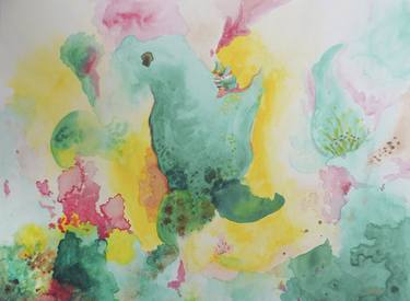 Print of Abstract Animal Paintings by Cecilia Bruno