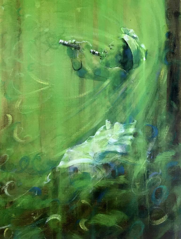 Original Expressionism Nature Painting by Tonia Kay