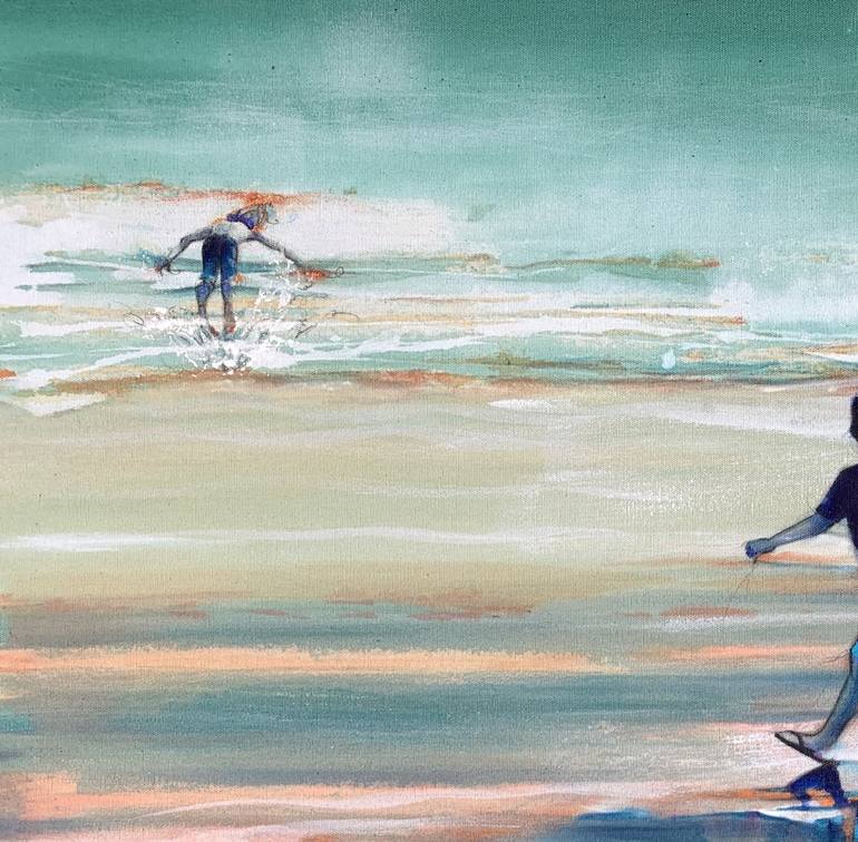 Original Beach Painting by Tonia Kay