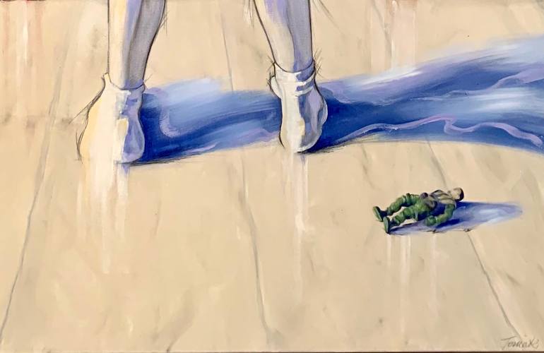 Original Conceptual Fantasy Painting by Tonia Kay