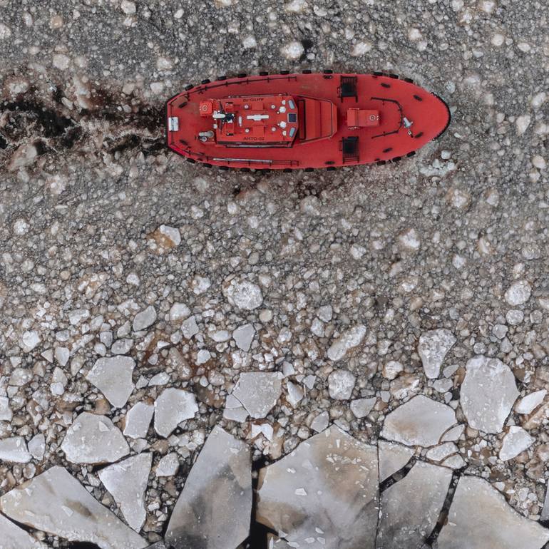 Original Abstract Boat Photography by Bernhard Lang