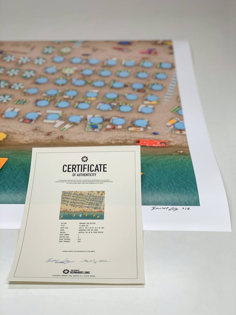 Original Abstract Beach Photography by Bernhard Lang