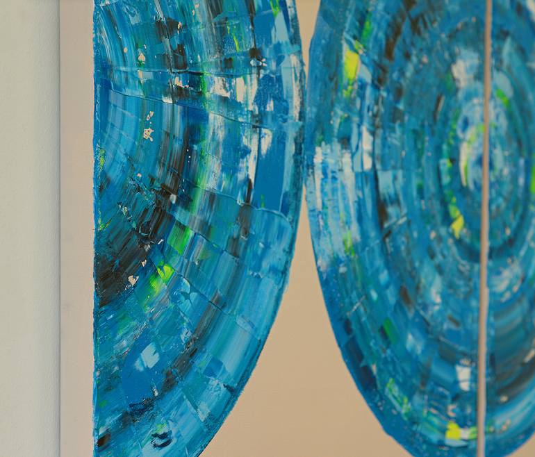 Original Modernism Abstract Painting by Bernhard Lang