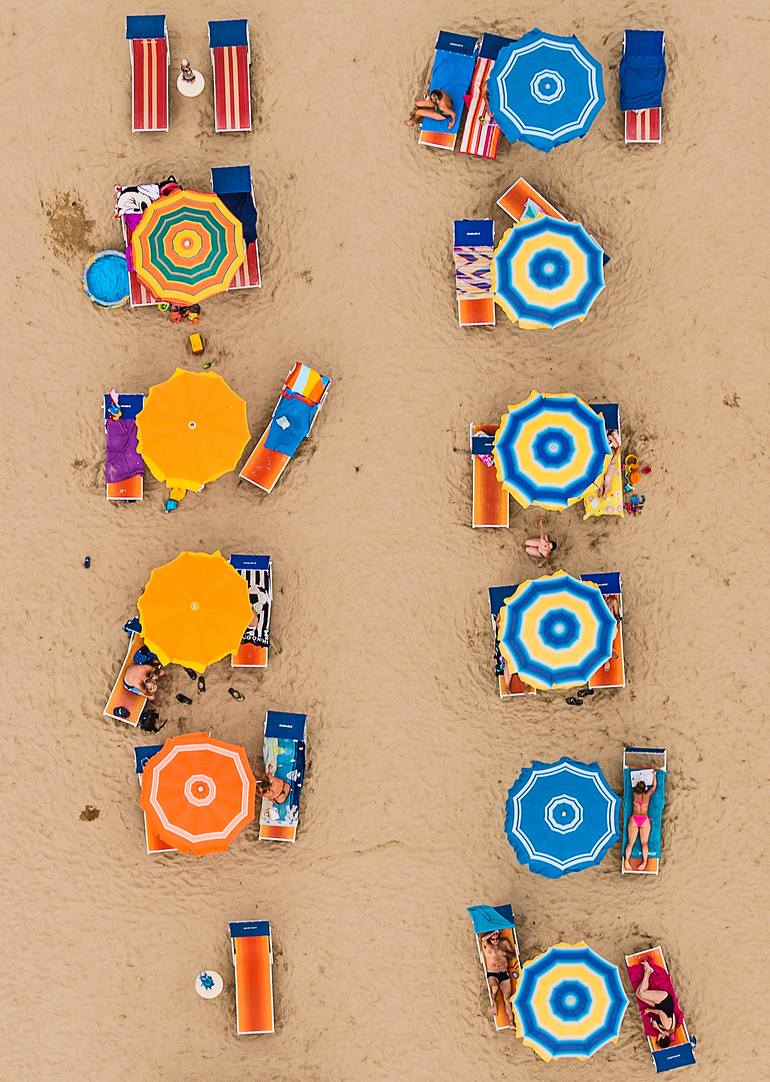 Original Abstract Beach Photography by Bernhard Lang
