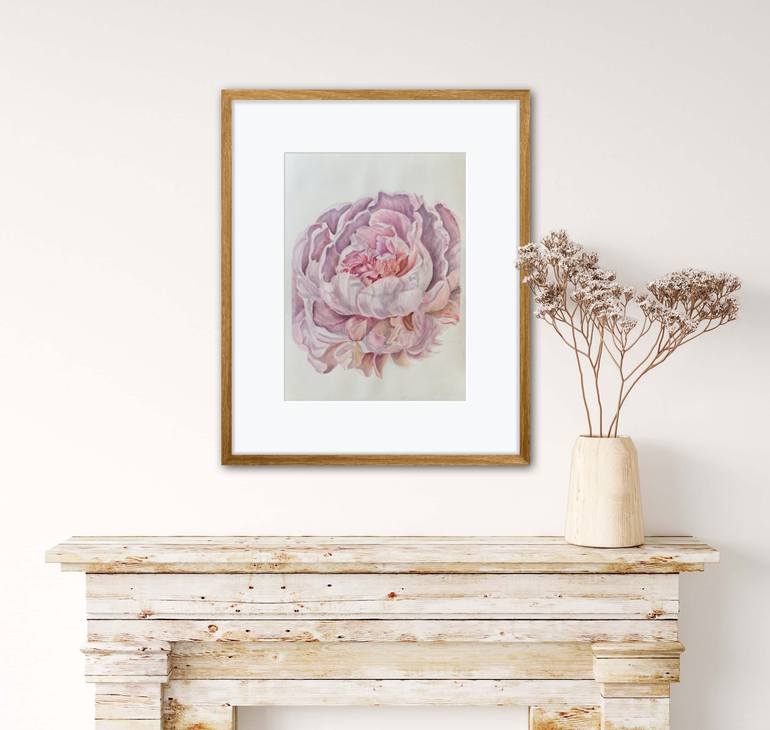 Original Illustration Floral Drawing by Maryana Chistol
