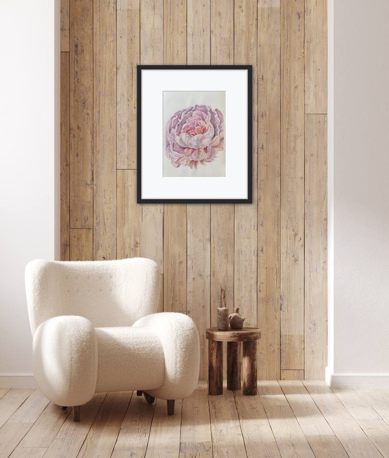 Original Illustration Floral Drawing by Maryana Chistol