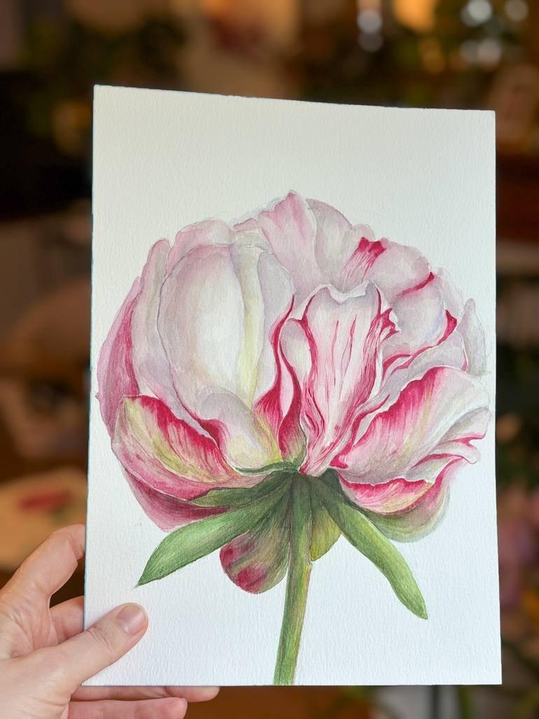 Original Contemporary Floral Painting by Maryana Chistol