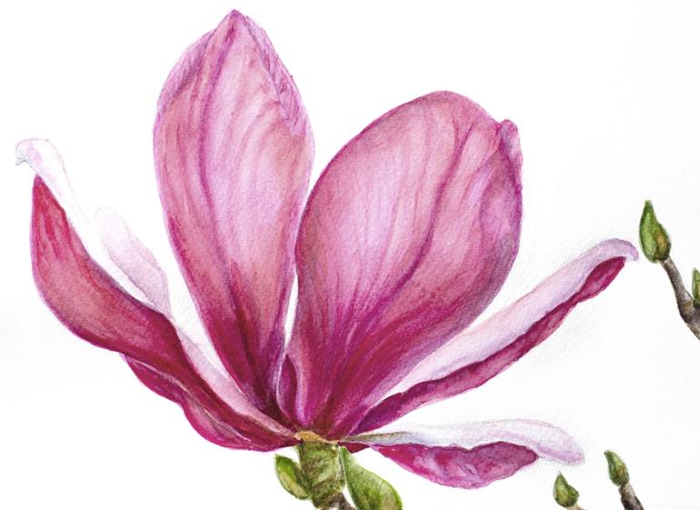 Original Contemporary Floral Painting by Maryana Chistol