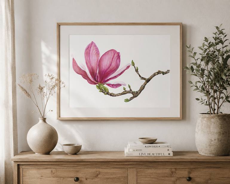 Original Contemporary Floral Painting by Maryana Chistol