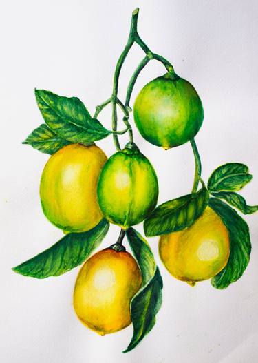 Original Contemporary Food & Drink Paintings by Maryana Chistol