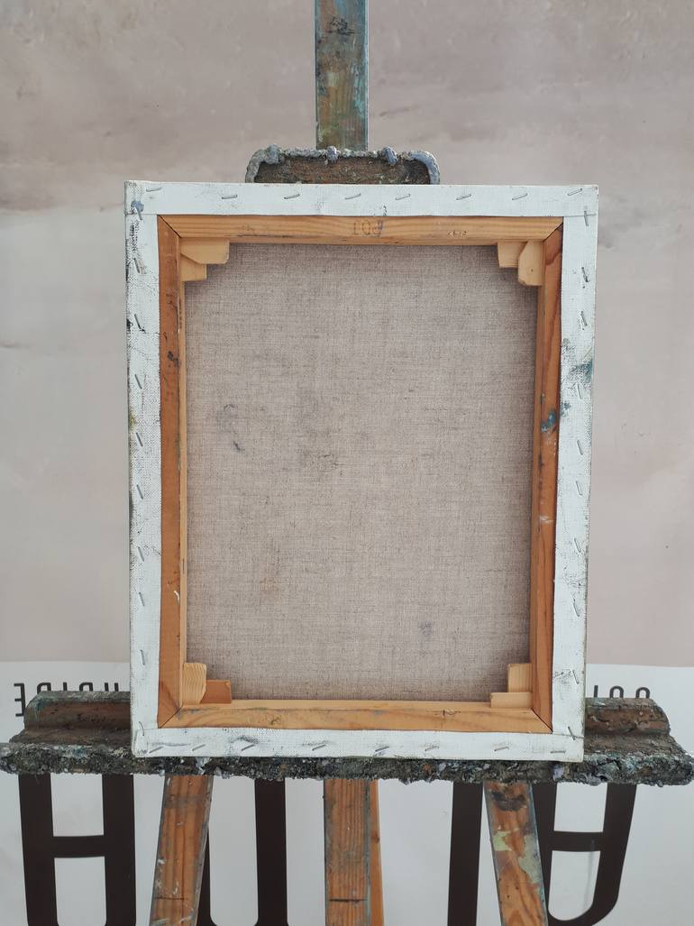 Original Minimalism Seascape Painting by Guillermo Vázquez Zamarbide