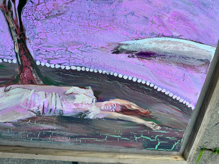 Original Figurative Fantasy Painting by Elena Pach