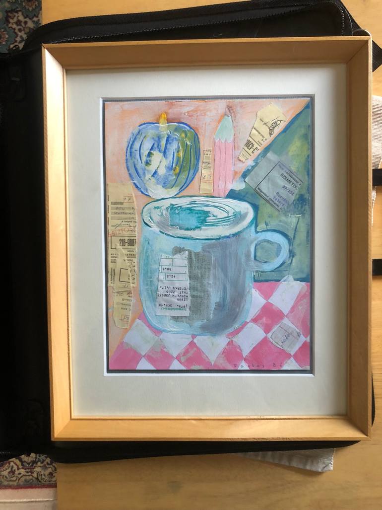 Original Contemporary Food & Drink Mixed Media by Szabina Farkas B