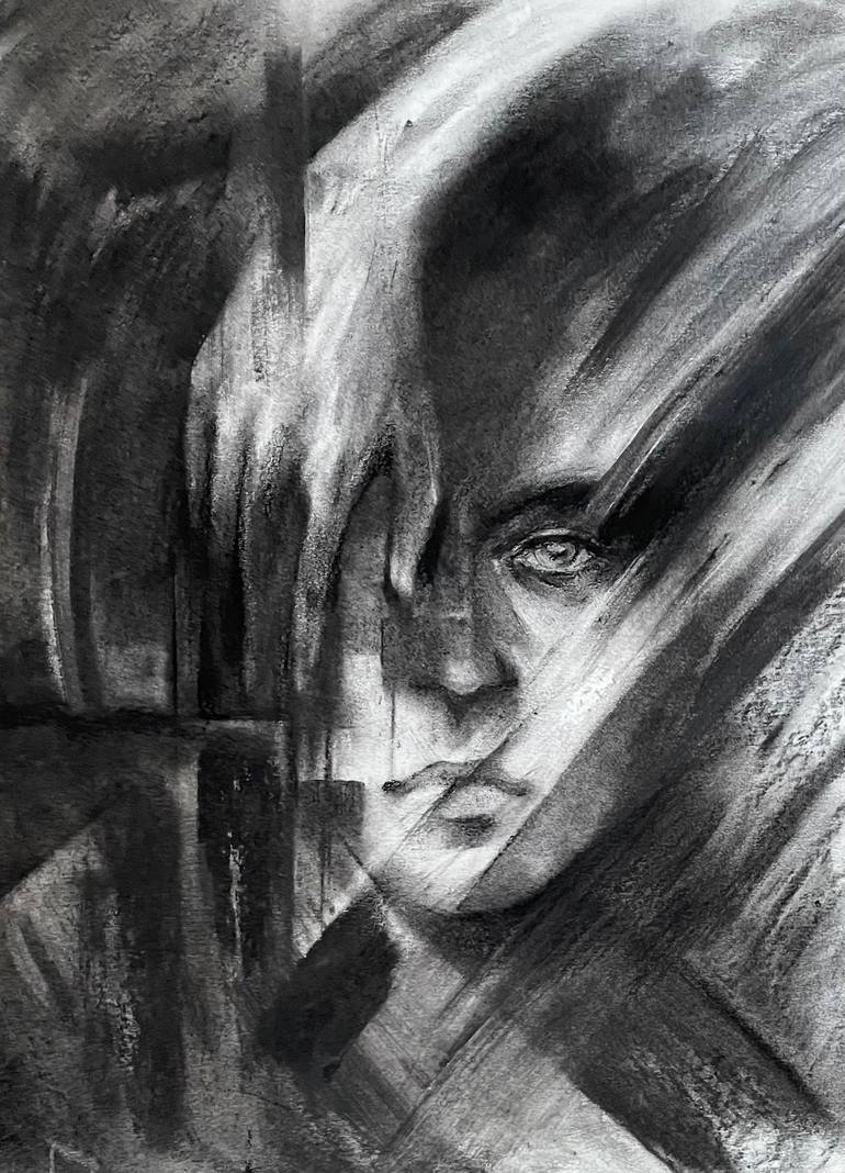 Derealization Drawing by Anna Nelyubina | Saatchi Art