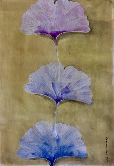 Print of Fine Art Botanic Paintings by Stephanie caldy