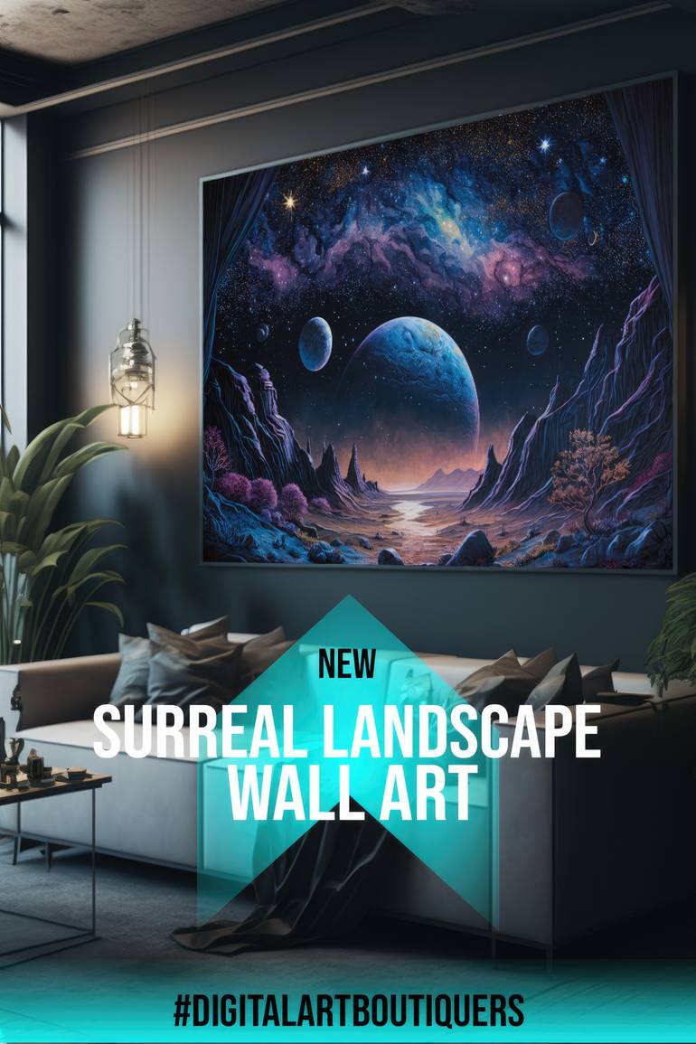 Original Surrealism Abstract Digital by Andrijan Moldovan