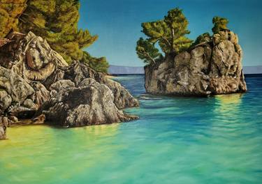 Print of Realism Landscape Paintings by Diana Andrascu