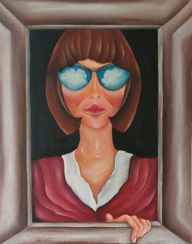 Original Figurative Women Painting by Federica Cipriani