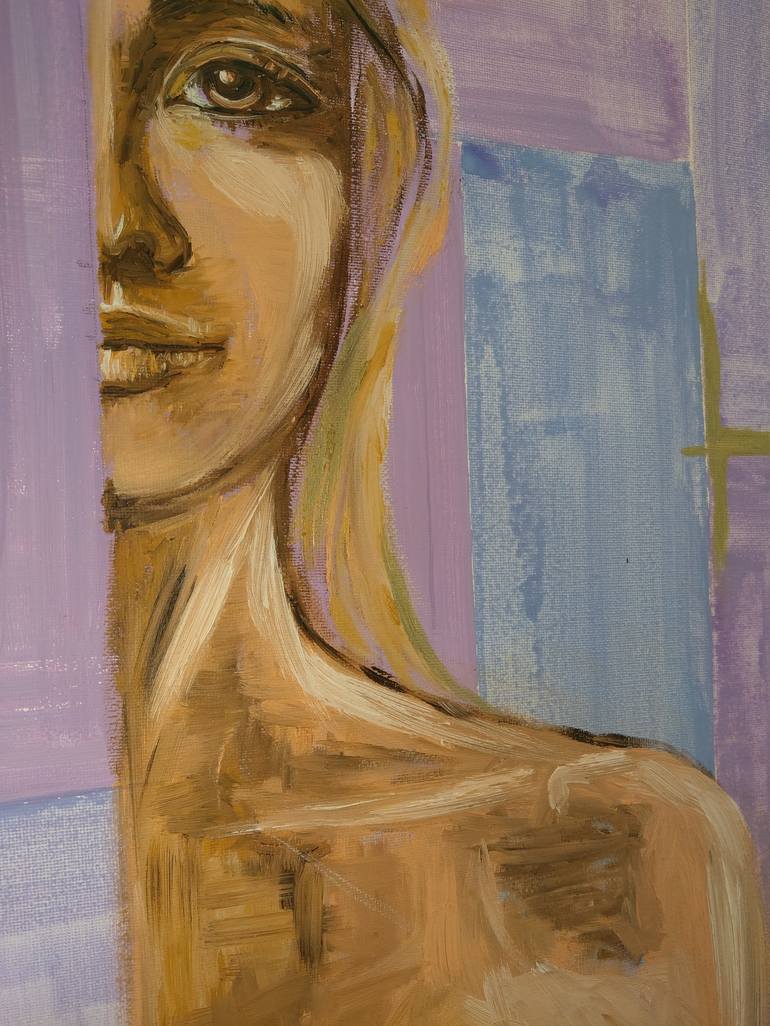 Original Contemporary Nude Painting by Lila LICARI