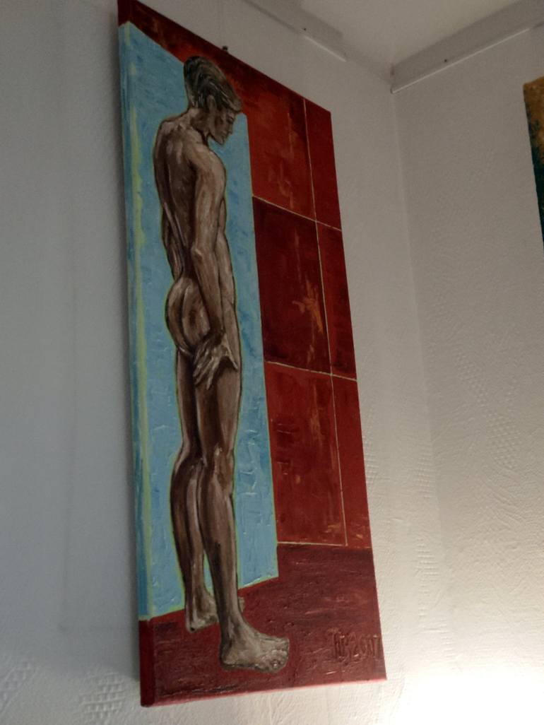 Original Nude Painting by Lila LICARI