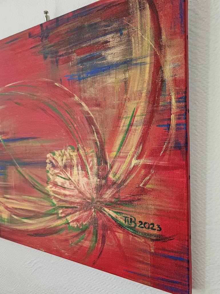 Original Abstract Nature Painting by Lila LICARI