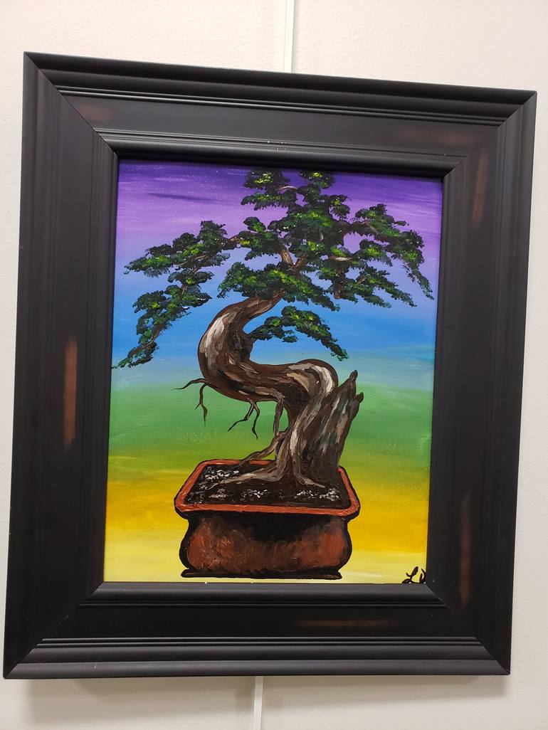 Original Realism Tree Painting by Lisa Dennison