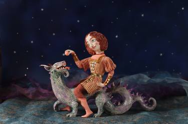 Georg with a dragon. From Genesis show by Elya Yalonetski thumb